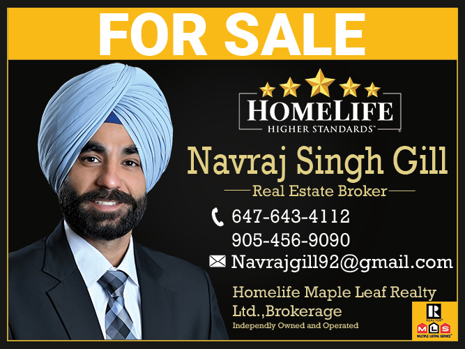 Real estate signage sample